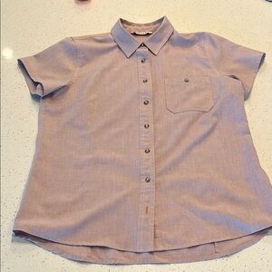 Orvis Women's Button Down Shirt - Light Purple